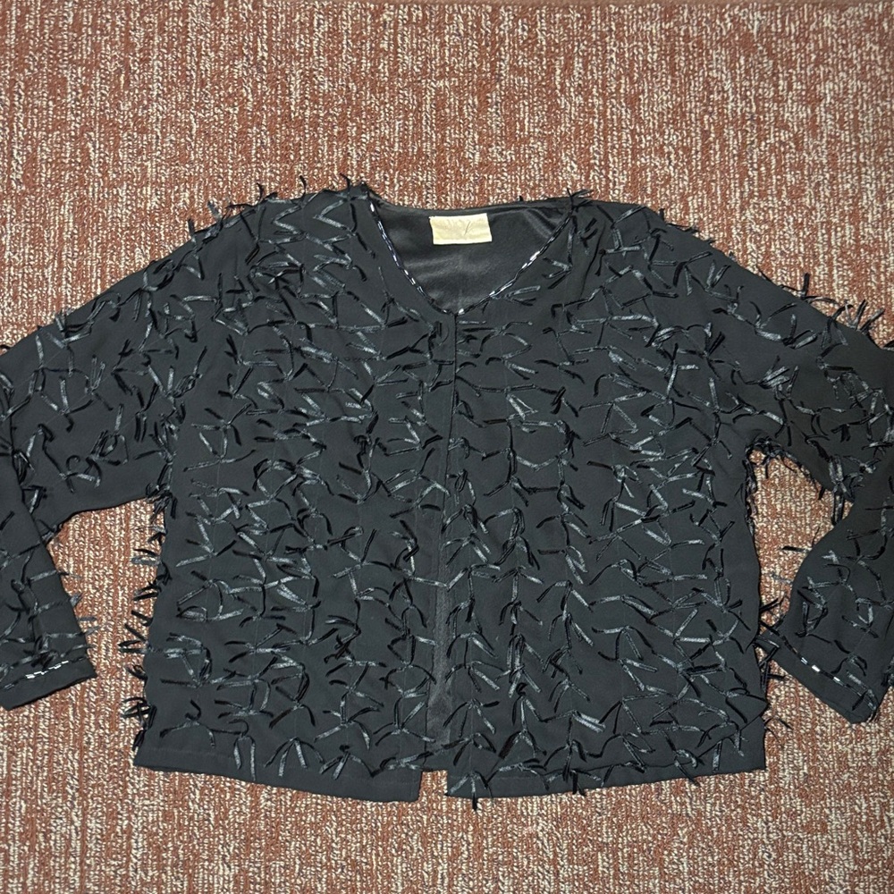 Coquette girl black cardigan dainty delicate satin bow girlhood feminine whimsy